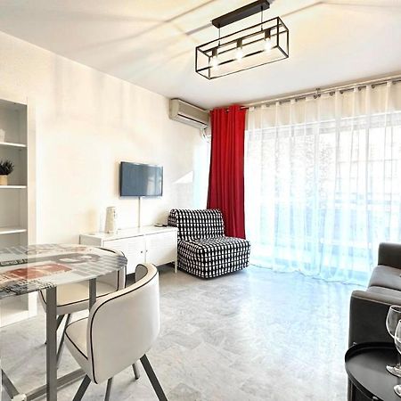Beau Studio Centre Juan Les Pins A 300M Des Plages 앙티브 외부 사진