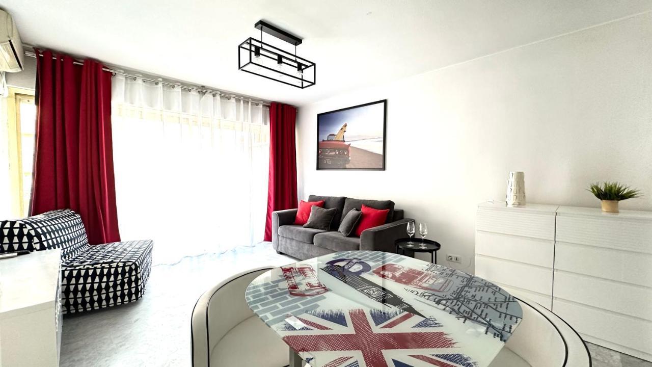 Beau Studio Centre Juan Les Pins A 300M Des Plages 앙티브 외부 사진